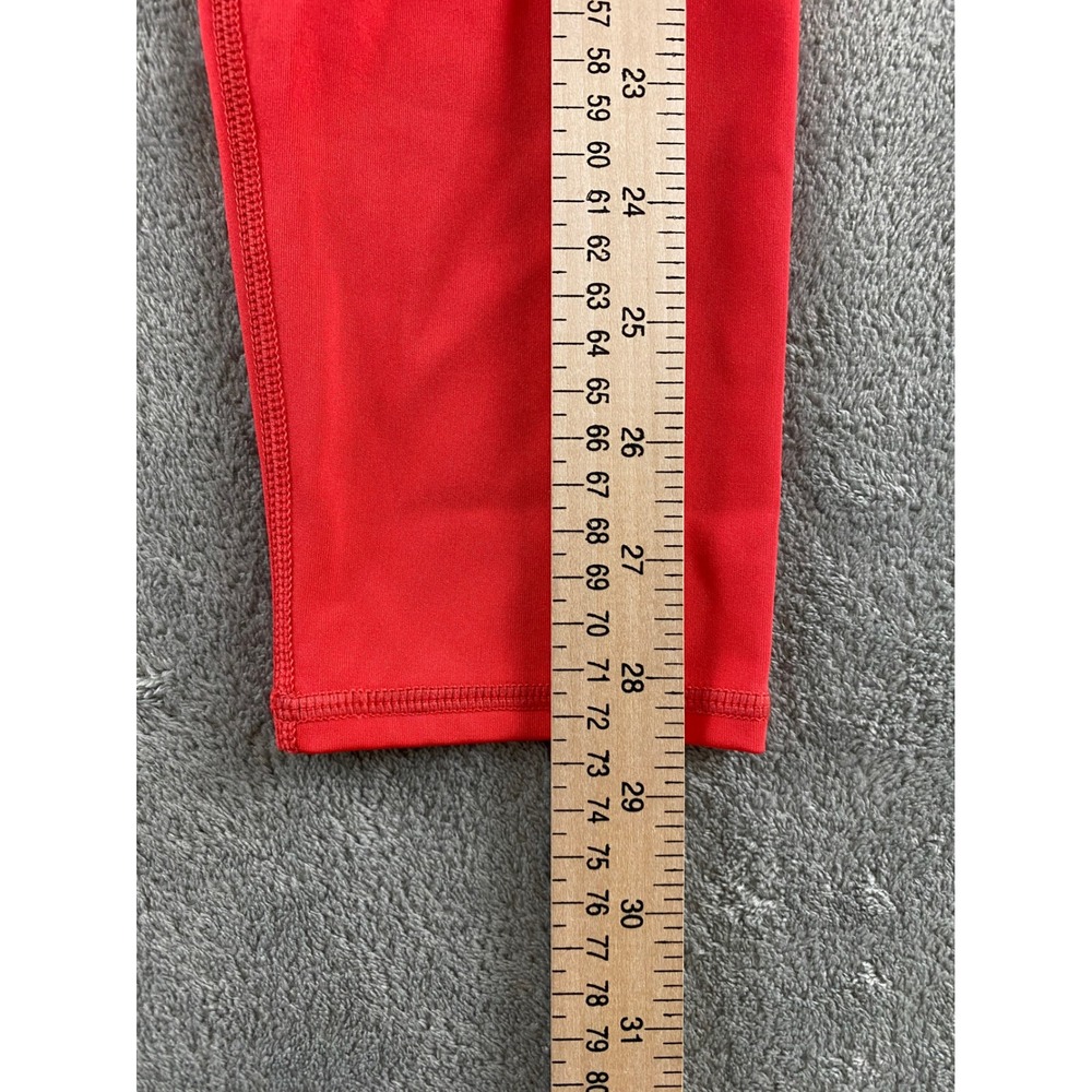 Papaya Active Womens Red High Waisted Cropped Leggings Size S PP5120 Athletic - Picture 10 of 16